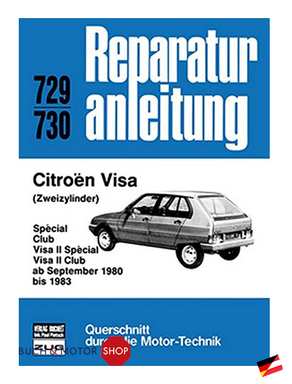 CitroÃ«n VISA Bicylindre from 9/80 on